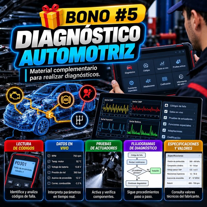 Bono #5: Diagnóstico automotriz
